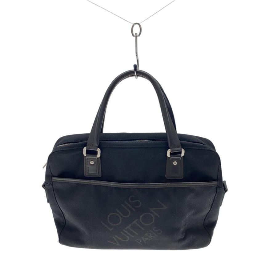 LOUIS VUITTON◇ヤック_ダミエ・ジェアン/ナイロン/BLK/内側劣化 