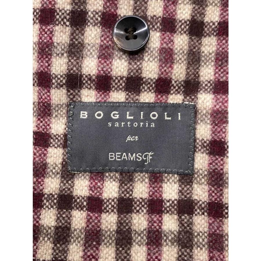 boglioli ウールチェックテーラードジャケット BOGLIOLI◇テーラードジャケット/--/ウール/チェック/H3302V