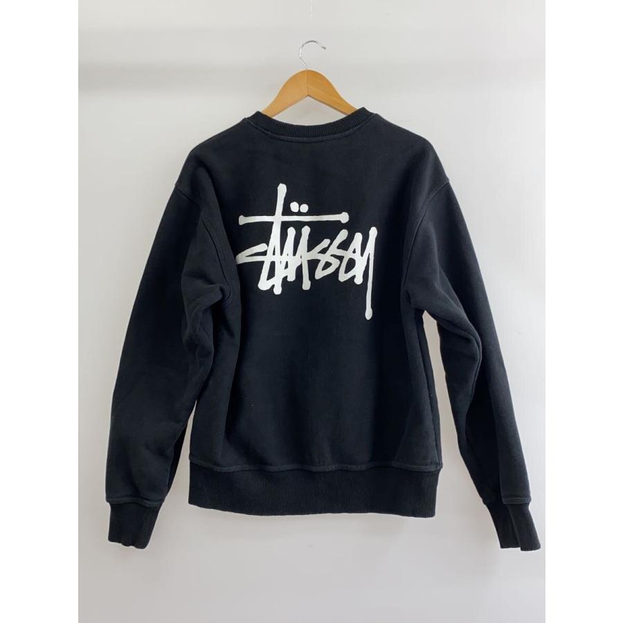 STUSSY◇スウェット/M/コットン/BLK/1914762// : セカンドストリート