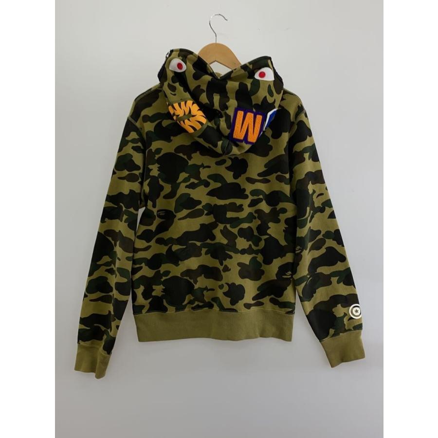 A BATHING APE◆ジップパーカー/L/コットン/GRN/カモフラ/001ZPB201043Xの画像