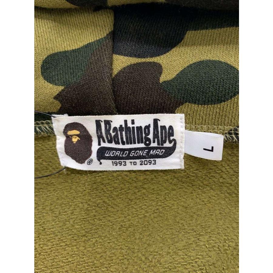 A BATHING APE◆ジップパーカー/L/コットン/GRN/カモフラ/001ZPB201043Xの画像