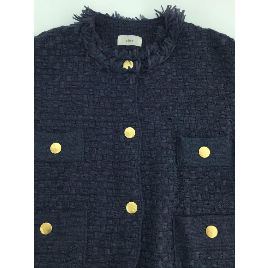 IENA◇23SS/ツイードニットジャケット/ジャケット/ナイロン IENA◇23SS/ツイードニットジャケット/ジャケット/ナイロン