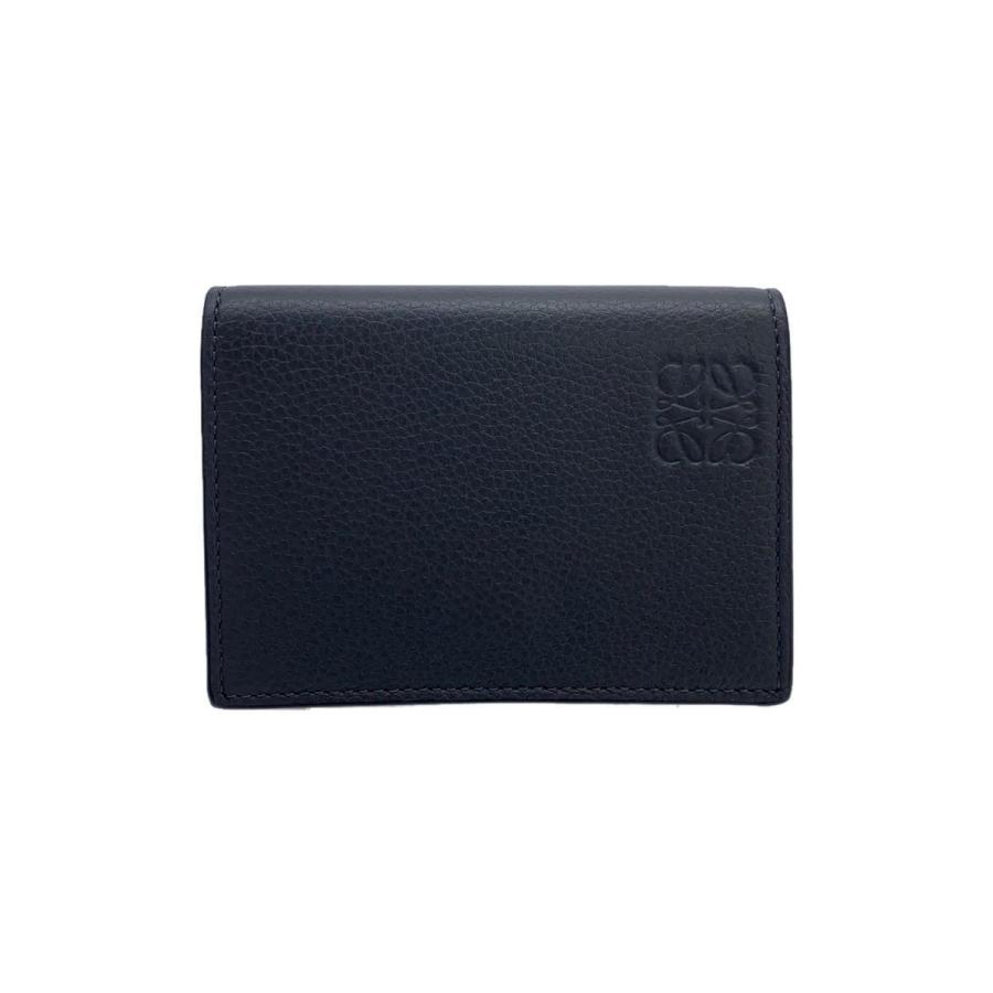LOEWE◇SGC TRIFOLD WALLET/3つ折り財布/レザー/グレー LOEWE◇SGC TRIFOLD WALLET/3つ折り財布/レザー/グレー
