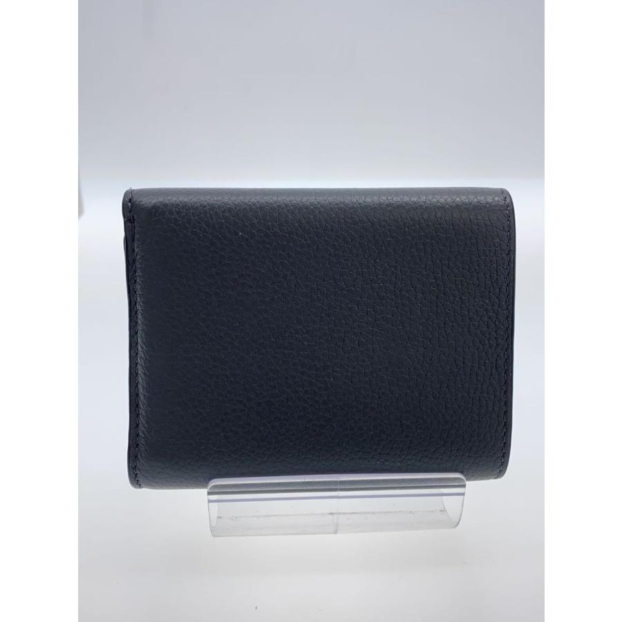 LOEWE◇SGC TRIFOLD WALLET/3つ折り財布/レザー/グレー LOEWE◇SGC TRIFOLD WALLET/3つ折り財布/レザー/グレー