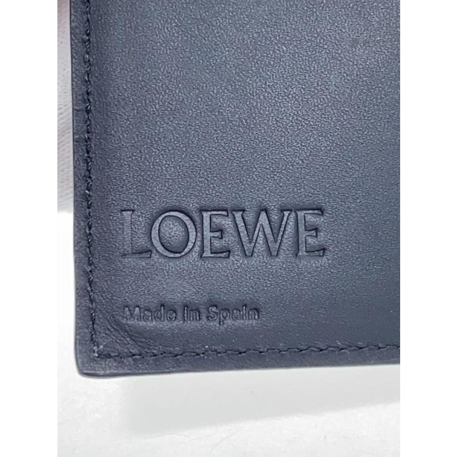 LOEWE◇SGC TRIFOLD WALLET/3つ折り財布/レザー/グレー LOEWE◇SGC TRIFOLD WALLET/3つ折り財布/レザー/グレー
