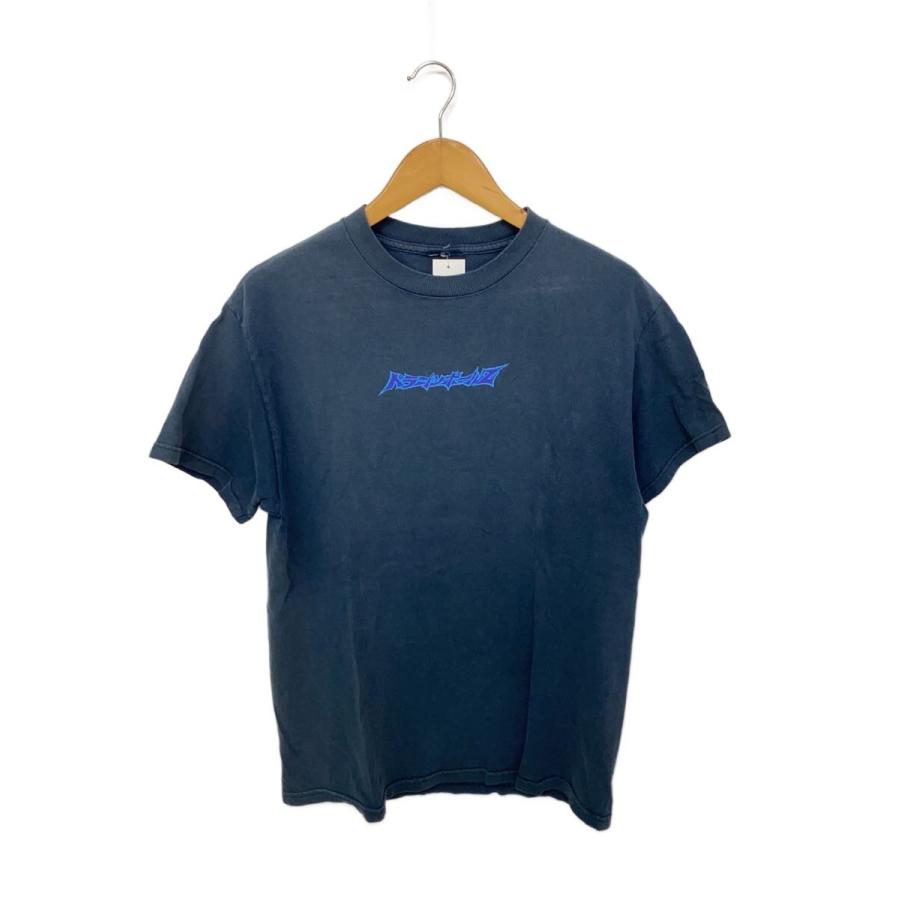 00s/Tシャツ/コットン/ネイビー/ドラゴンボールZ/タグ飛 : セカンド