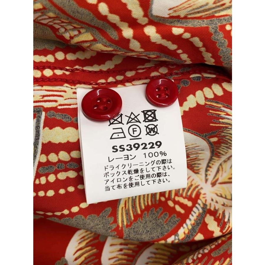 SUN SURF◇25SS/PANIOLO COUNTRY/アロハシャツ/XL/レーヨン/レッド/総 