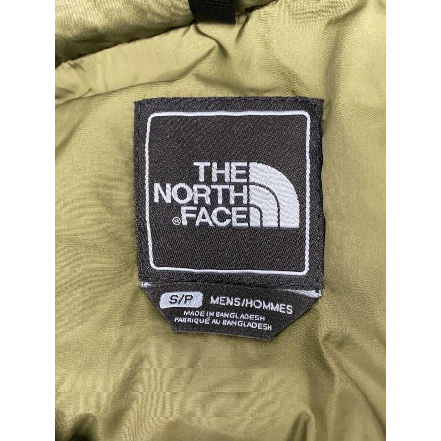 THE NORTH FACE◇ダウンジャケット/S/ナイロン/カーキ/ND01587