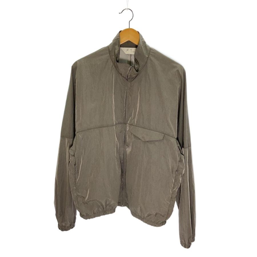 ANCELLM◇NYLON KIMONO BLOUSON/ジャケット/1/ナイロン/グレー/ANC