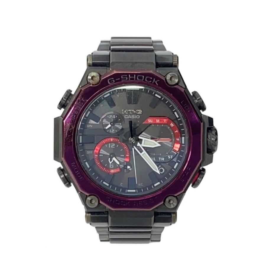 CASIO◇ソーラー腕時計_G-SHOCK/アナログ/PUP/BLK/MTG-B2000BD-1A4JF 
