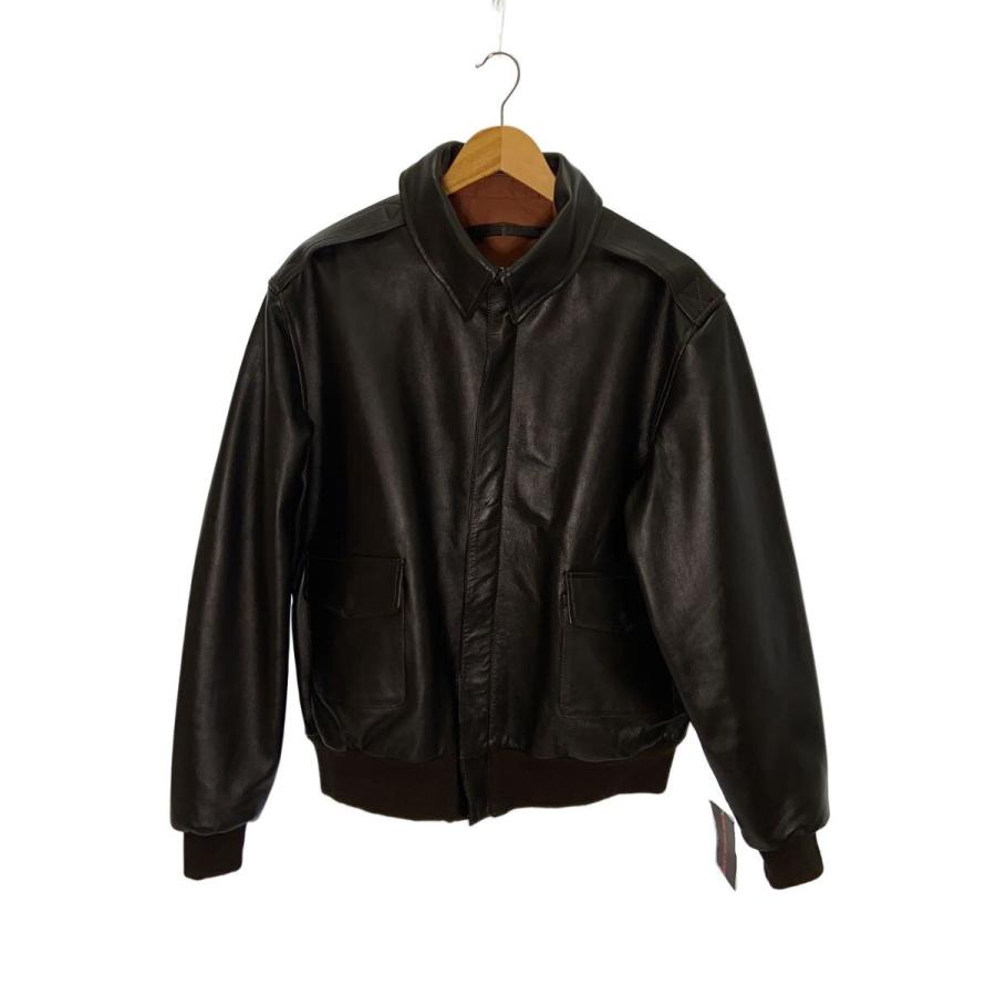 YMCLKY◇TYPE A-2/レザージャケット・ブルゾン/46/レザー/ブラック