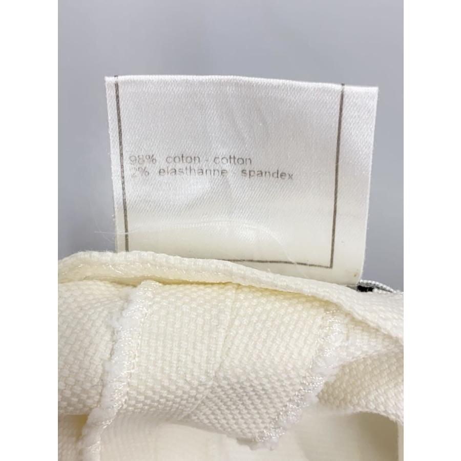 CHANEL◇02P/ボトム/36/コットン/ホワイト/P19043V09867/シャネル