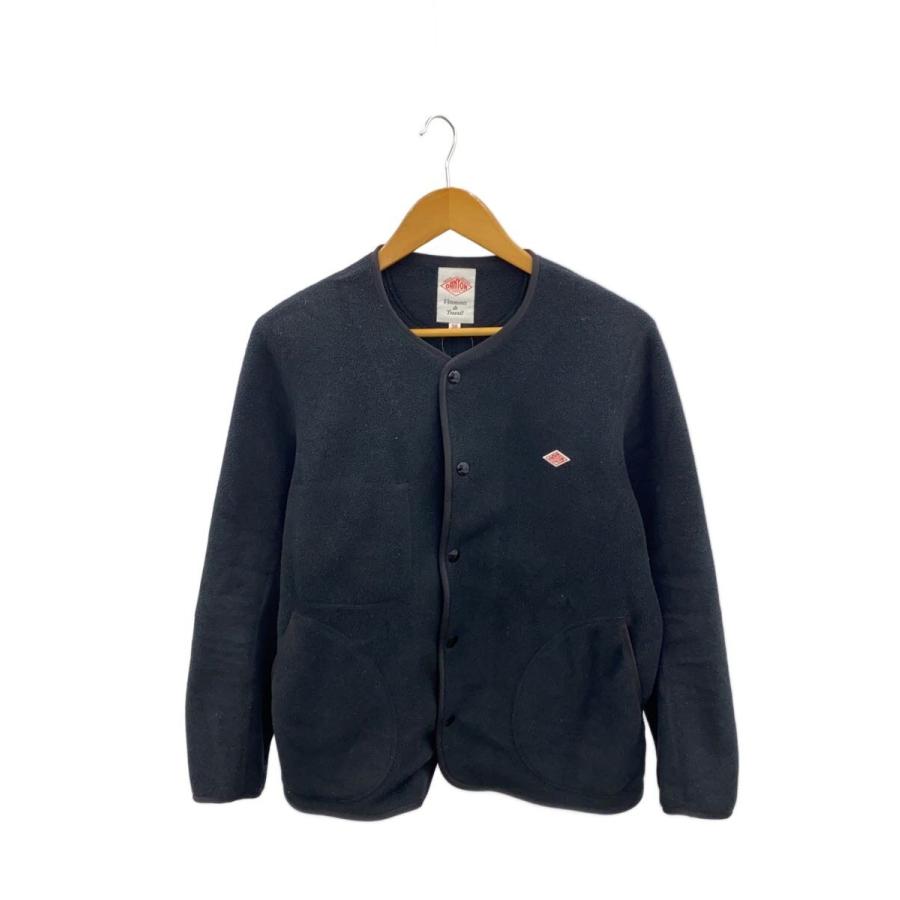 DANTON◇FLEECE COLLARLESS JACKET/フリースジャケット/36 