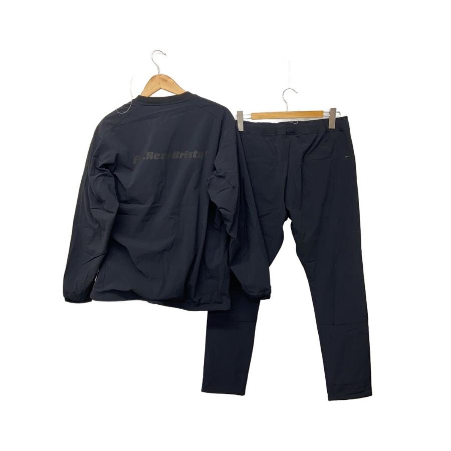 FCRBセットアップ F.C.R.B.(F.C.Real Bristol)◇セットアップ/L/ナイロン/ブラック/FCRB