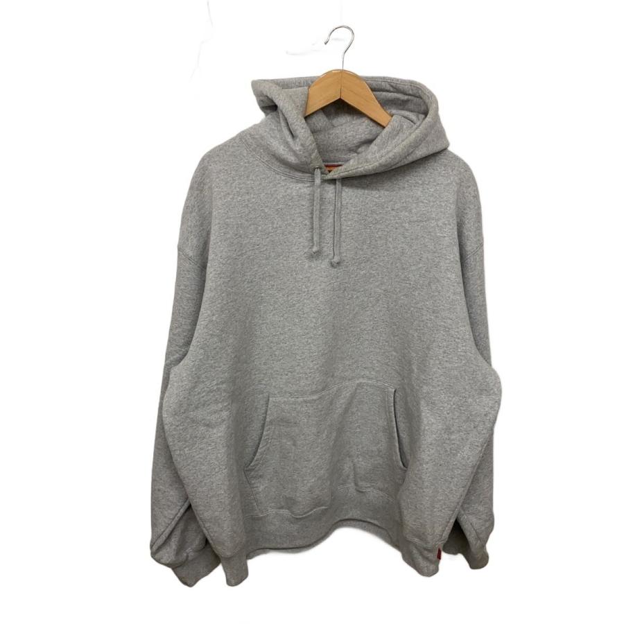 Supreme◇Satin Applique Hooded Sweatshirt/パーカー/XL/コットン