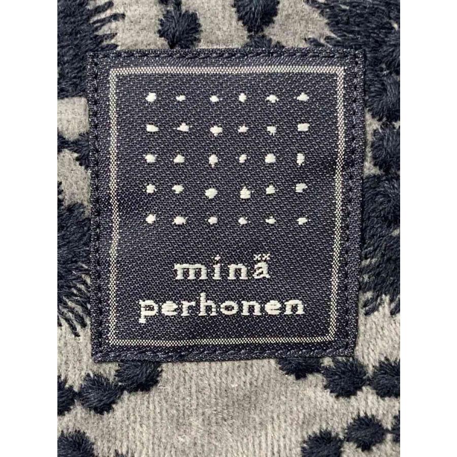 mina perhonen◇BLUMEN/トートバッグ/コットン/グレー/ACA9047/タグ付