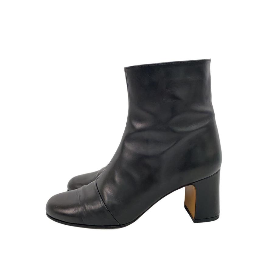 Steven Alan◇ショートブーツ/36/BLK/レザー/0963/スティーブンアラン