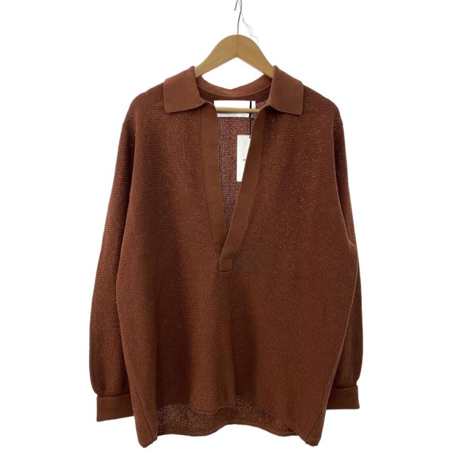 walenode◇ニット・セーター(薄手)/2/--/BRW/無地/wn24-16ss200-kw 