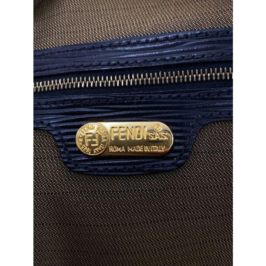 FENDI◇ボストンバッグ/レザー/BLK/フェンディ// : セカンドストリート