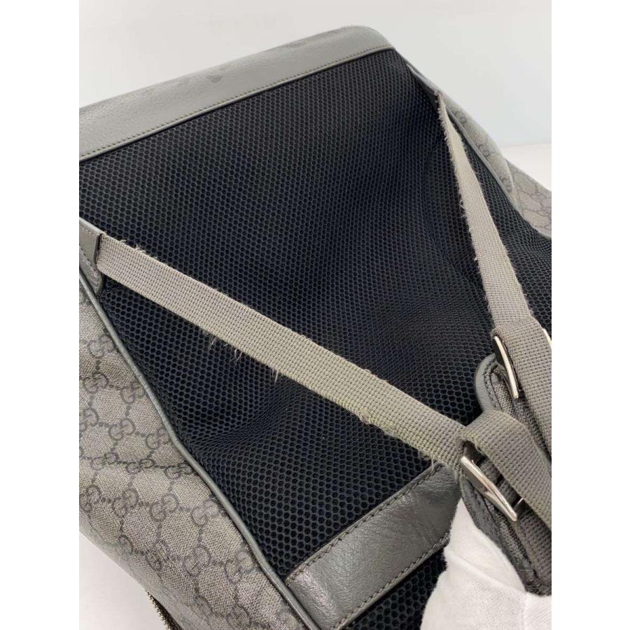 GUCCI◆リュック/GRY/総柄/745718/グッチ_8