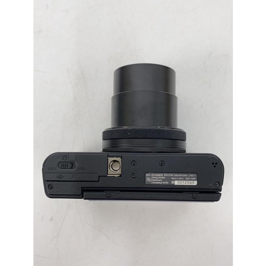 SONY◆デジタルカメラ/サイバーショット/DSC-RX100M5A/BLK/2018年製の画像