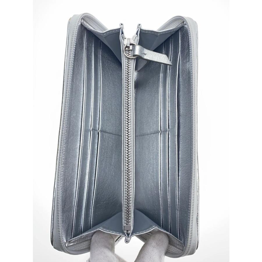 Maison Margiela◇長財布/--/シルバー/無地/レディース/メゾン Maison Margiela◇長財布/--/シルバー/無地/レディース/メゾン