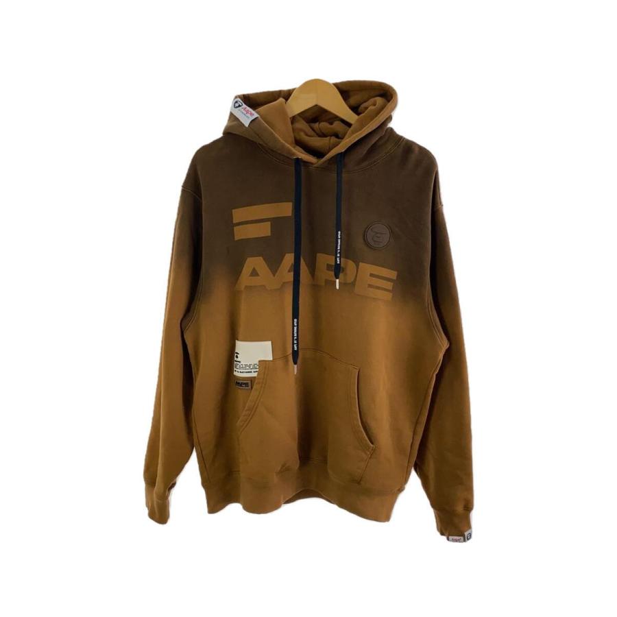 AAPE BY A BATHING APE◇パーカー/M/コットン/ブラウン/AAPSWM3946XXJ 