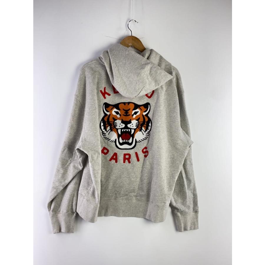 KENZO◇24SS/パーカー/XL/コットン/GRY/タイガー/ケンゾー KENZO◇24SS/パーカー/XL/コットン/GRY/タイガー/ケンゾー