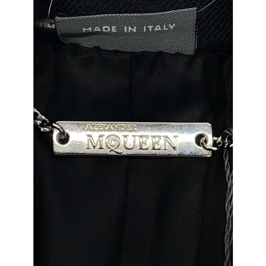 Alexander McQueen◇コート/38/ウール/ブラック/アレキサンダー 