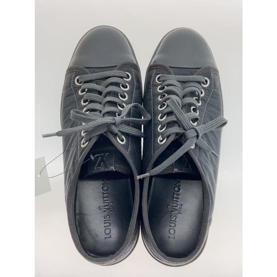 LOUIS VUITTON◆ローカットスニーカー/24.5cm/ブラック/ナイロン/MS0151/ルイヴィトン
