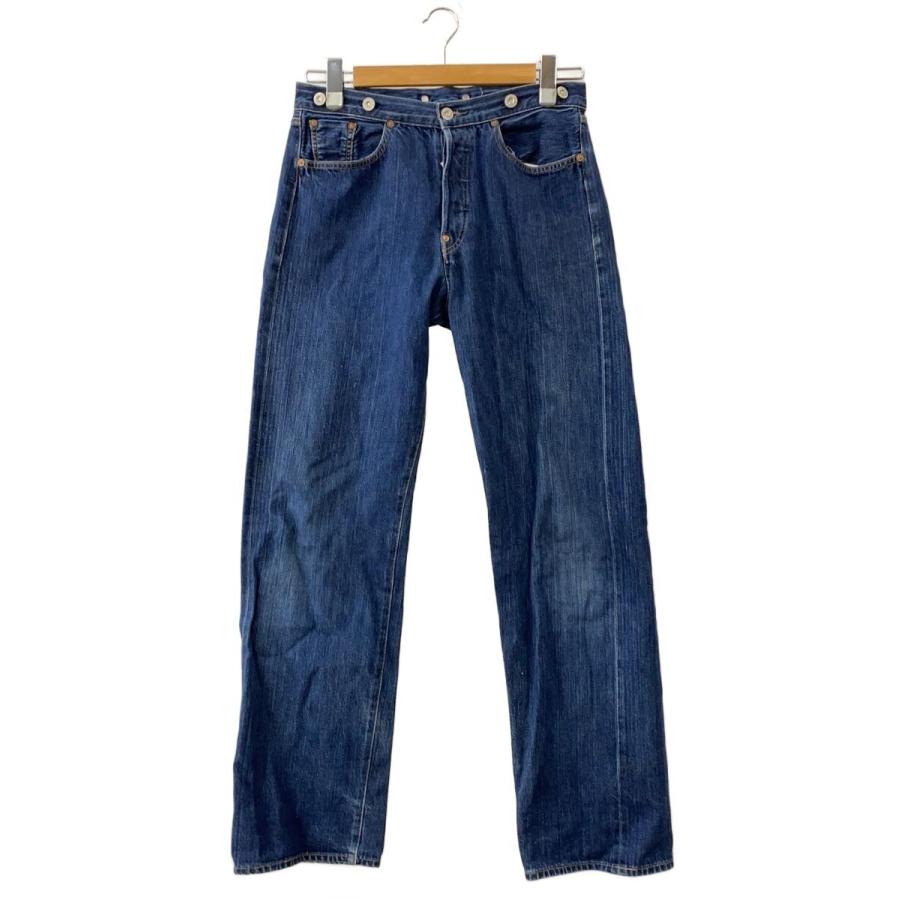Levi's◇ボタン刻印・品質表示無/USA製/ボトム/30/コットン/インディゴ