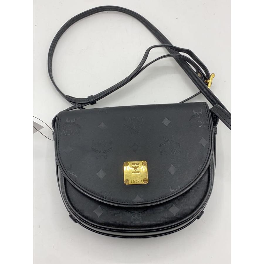 MCM◇ショルダーバッグ/--/BLK : セカンドストリートYahoo!店 MCM◇ショルダーバッグ/--/BLK : セカンドストリートYahoo!店