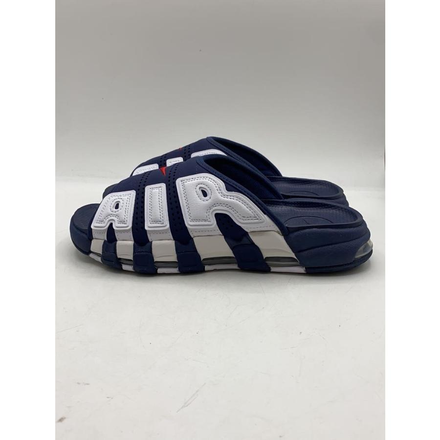 NIKE◇サンダル/28cm/NVY/フェイクレザー/FQ8699-400/AIR MORE UPTEMPO
