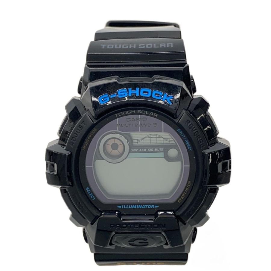 CASIO◇ソーラー腕時計・G-SHOCK/デジタル/BLK : セカンドストリート