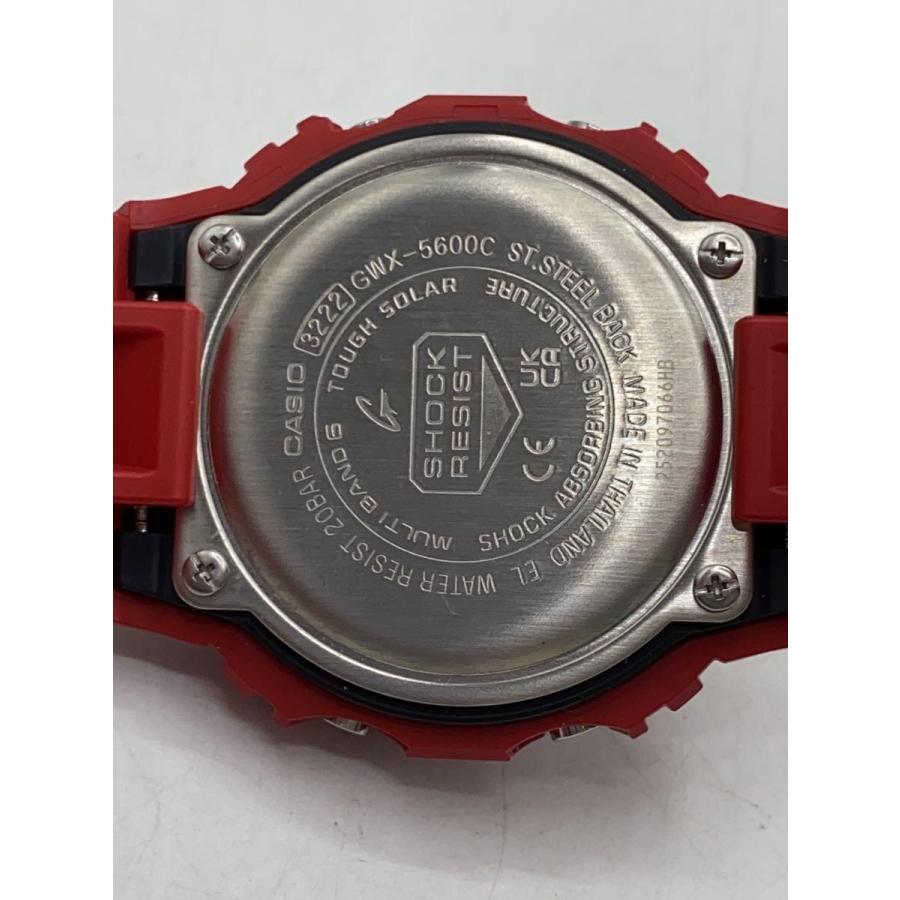CASIO◇ソーラー腕時計・G-SHOCK/デジタル/RED : セカンドストリート