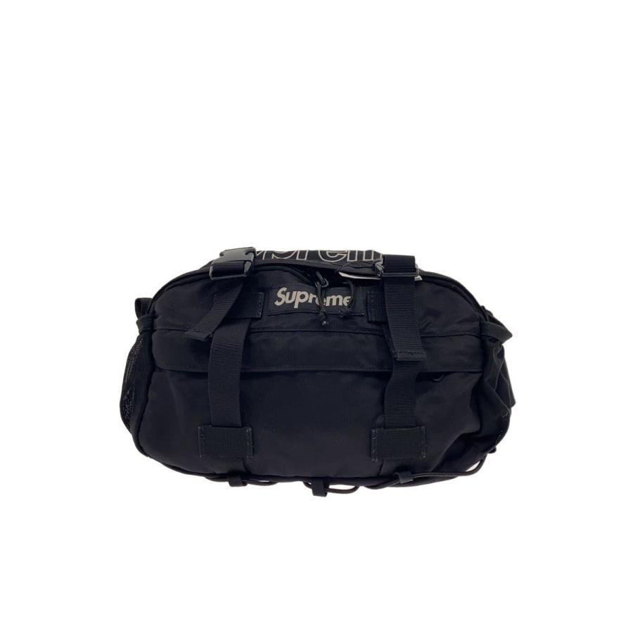 Supreme◇ウエストバッグ/ナイロン/BLK : セカンドストリートYahoo!店