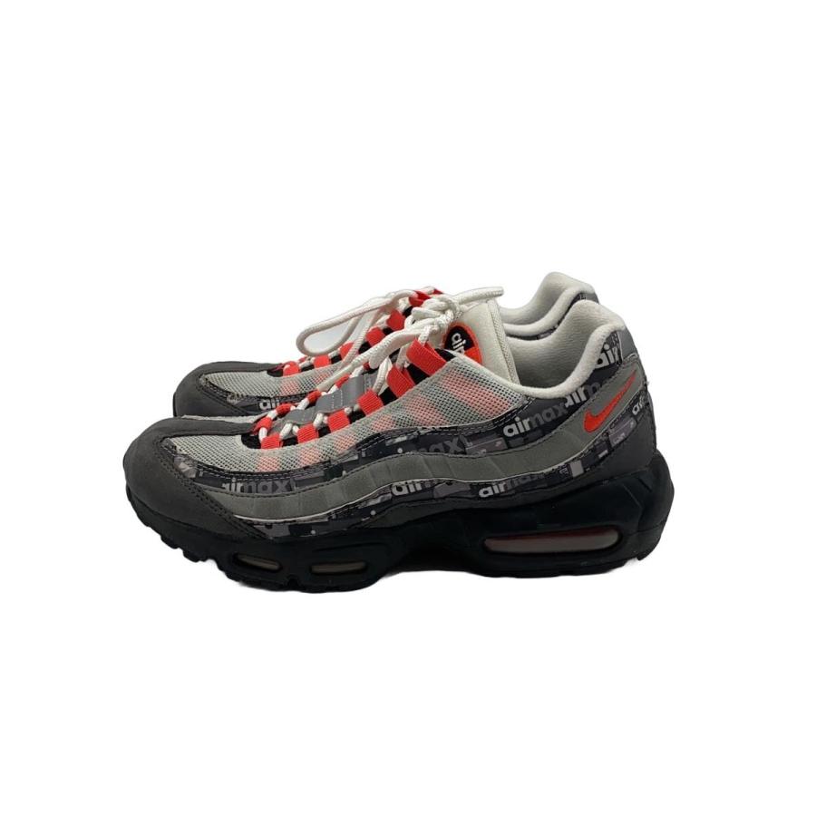 NIKE◇AIR MAX 95 PRNT/エアマックスプリント/グレー/AQ0925-002/26cm 