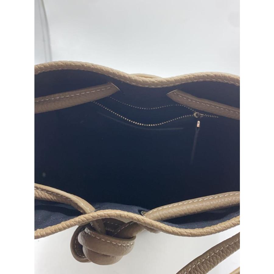 未使用VASIC レザー ハンドバッグ VASIC◇ハンドバッグ/レザー/BEG/無地// : セカンドストリートYahoo!店