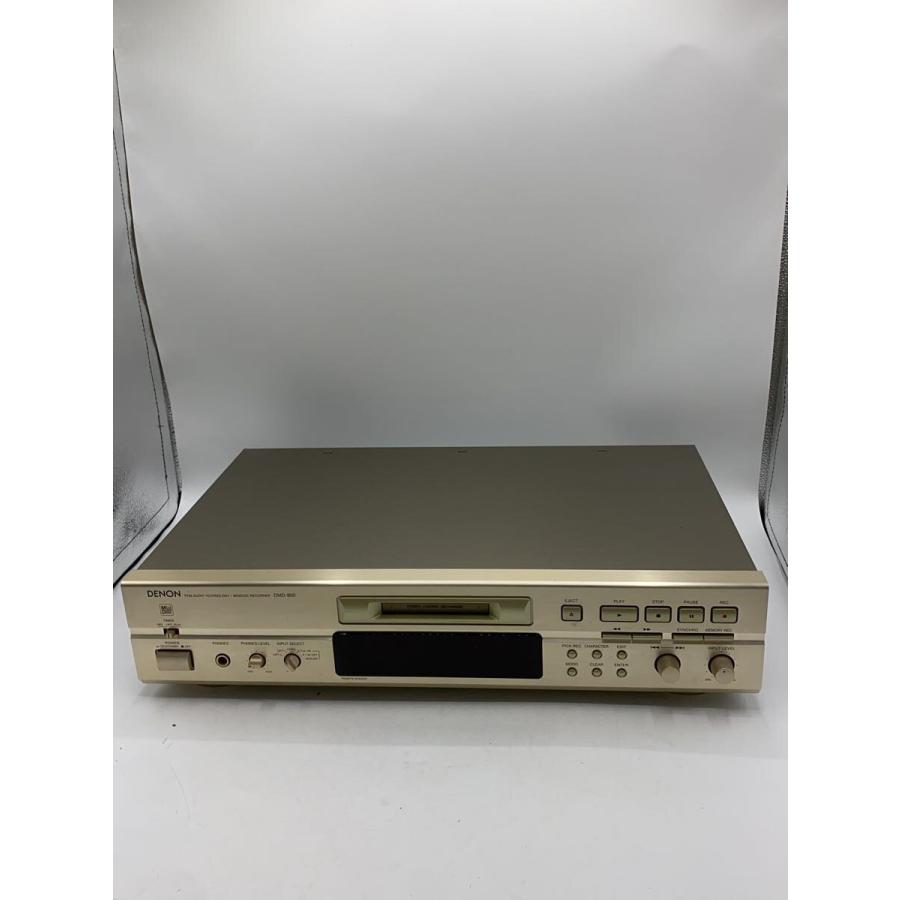DENON◇MDプレーヤー DMD-800/リモコン無し/通電のみ確認// : セカンド