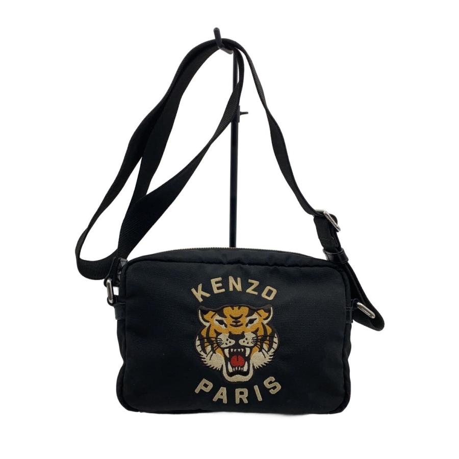 KENZO◇ショルダーバッグ/--/BLK/アニマル/BL-0263-FE5// : セカンド