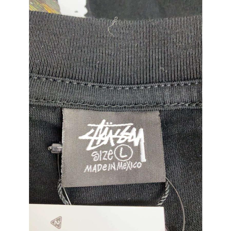STUSSY◇Tシャツ/L/コットン/BLK/1904862 : セカンドストリートYahoo