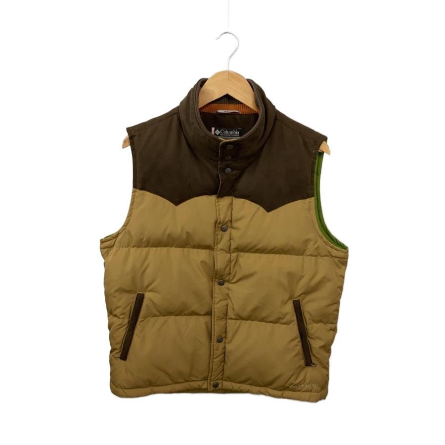 Columbia◇ダウンベスト/M/ポリエステル/CML/207 PM1065 : セカンド