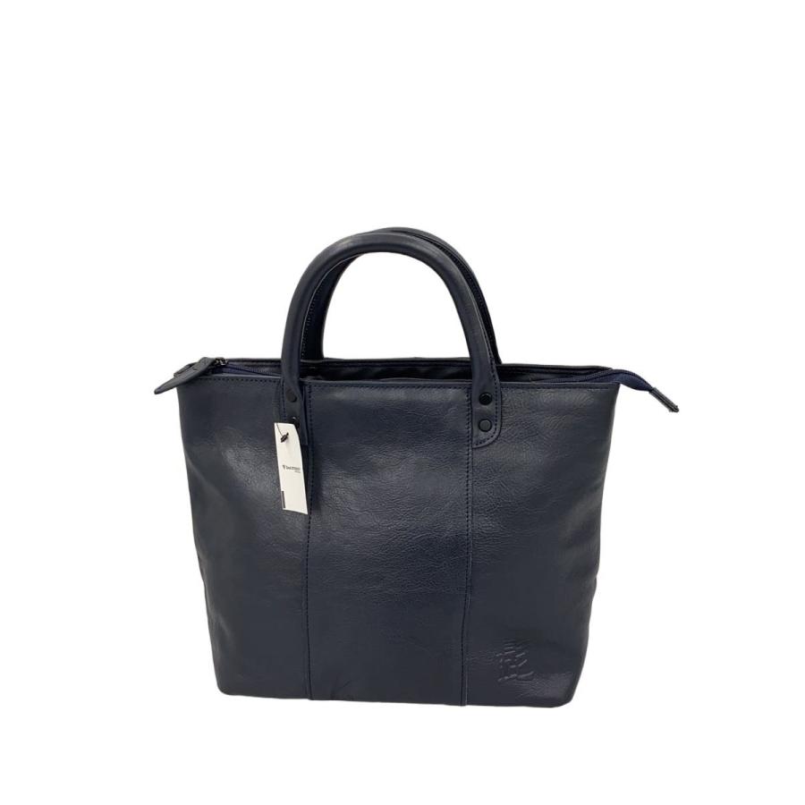 髭 HIGE BAG◇トートバッグ/レザー/NVY// : セカンドストリートYahoo 