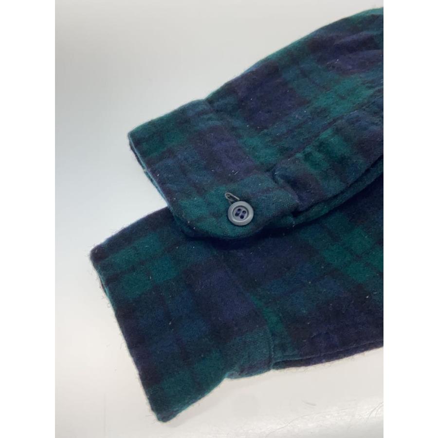 PENDLETON◇ペンドルトン/70s/長袖シャツ/M/ウール/グリーン/緑 PENDLETON◇ペンドルトン/70s/長袖シャツ/M/ウール/グリーン/緑