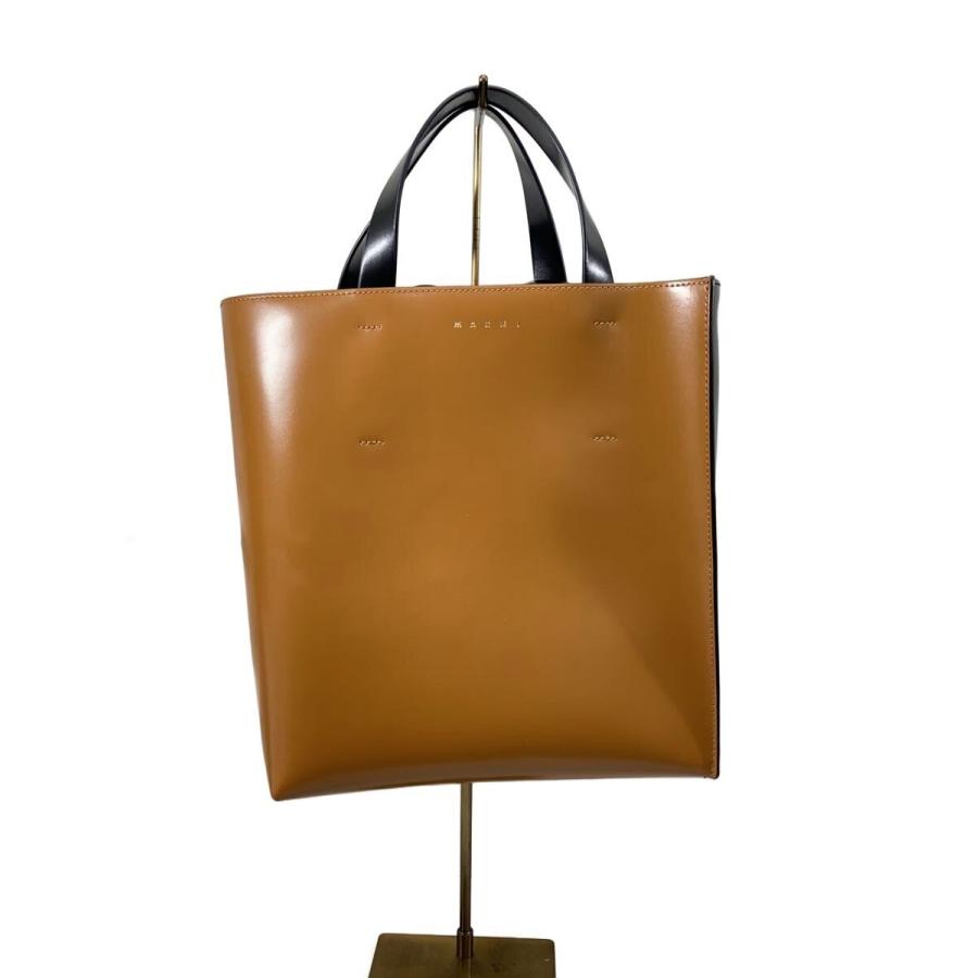MARNI◇ショルダーバッグ/レザー/BRW/SHMPV01TY0 LV639/museo/2way 