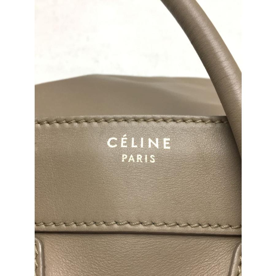 CELINE◇ラゲージ/マイクロ/ドラムドカーフスキン/セリーヌ