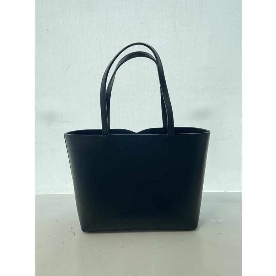DOLCE&GABBANA◇DOLCE&GABBANA/DCロゴトートバッグ/レザー/BLK/BB7337