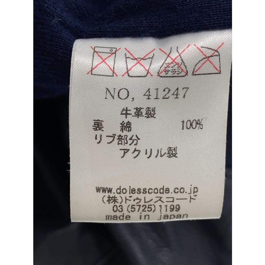 shama◆レザージャケット・ブルゾン/42/牛革/NVY｜ssol-shopping｜04