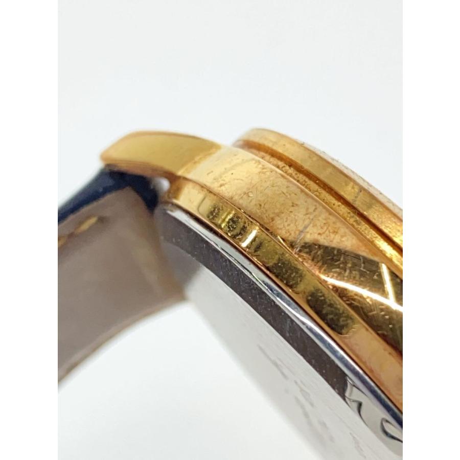 agnes b.◇ソーラー腕時計/アナログ/WHT/NVY/vr42-kdd0// : セカンド