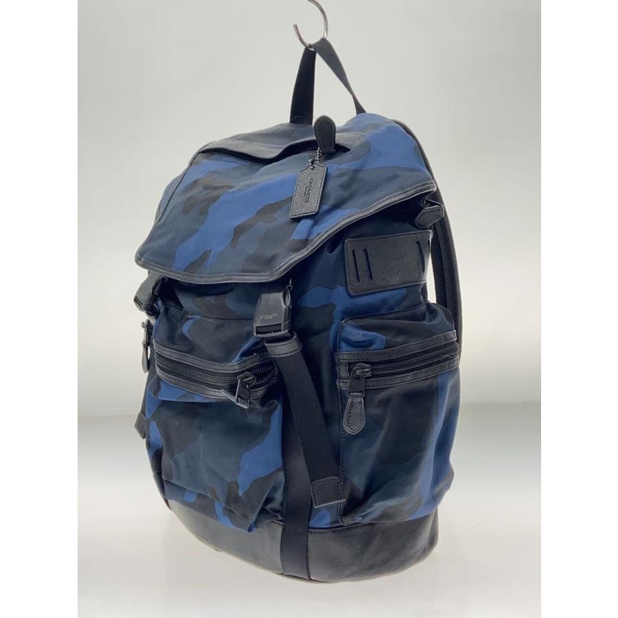 COACH◇リュック/ナイロン/NVY/カモフラ/f54783 : セカンドストリート 